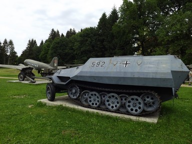 Muzeum vojenské techniky Svidník - německé stroje