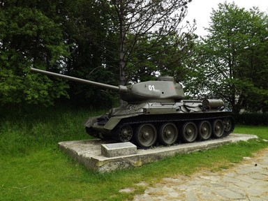 Muzeum vojenské techniky Svidník - tank T-34