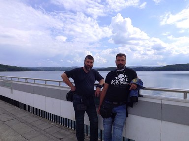 Soliňské jezera Polsko - draci Tomáš a Roman