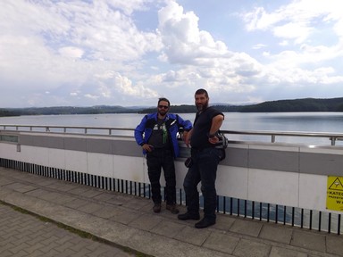 Soliňské jezera Polsko - Robert a Tomáš
